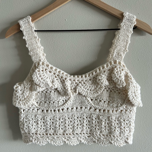 Sea New York Rylee Crochet Tank | Size Small | Good Pre-Owned - Picture 6 of 15